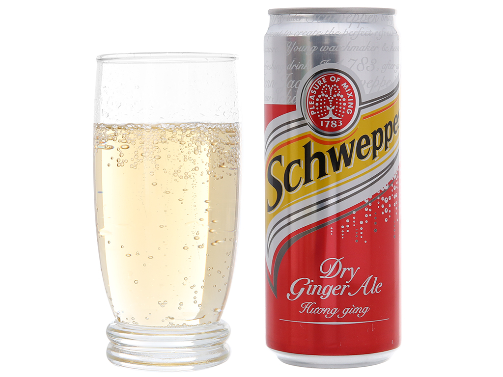 Nước Soda hiệu Schweppes 24 lon 330ml