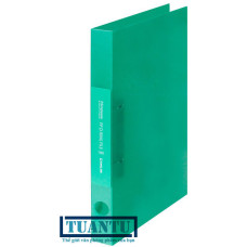 Bìa còng nhựa chữ D King Jim A4 20mm 691TGSV Green