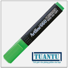 Bút dạ quang Artline EK-660 xanh lá