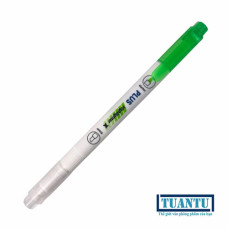 Bút dạ quang xóa được Plus 600-V007 xanh lá 