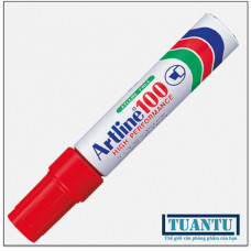 Bút lông dầu ngòi lớn Artline EK-100 đỏ