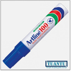 Bút lông dầu ngòi lớn Artline EK-100 xanh dương