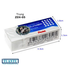 Gôm Pentel chính hãng ZEH-05 trung
