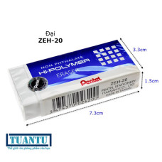 Gôm Pentel chính hãng ZEH-20 đại