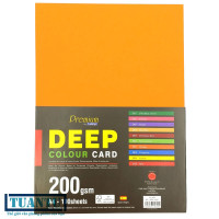 Giấy bìa màu A4 200gsm (Orange)