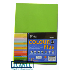 Giấy bìa màu A4 180gsm (Grass Green)