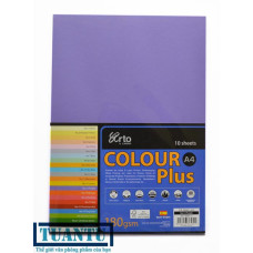 Giấy bìa màu A4 180gsm (Purple)