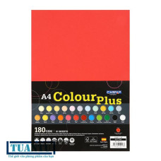 Giấy bìa màu A4 180gsm (Red)