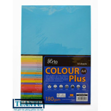 Giấy bìa màu A4 180gsm (Sky Blue)