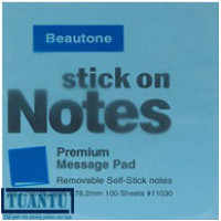 Giấy notes 3x3 (7.6cm x 7.6cm) xanh d­ương