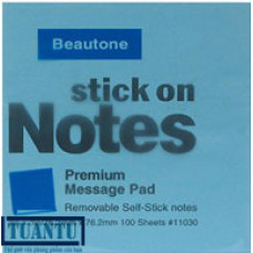 Giấy notes 3x3 (7.6cm x 7.6cm) xanh d­ương