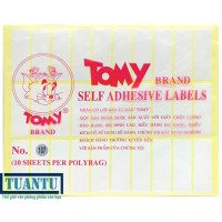 Giấy nhãn Tomy A5 No.107 (17mm x 50mm)
