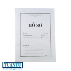Bao hồ sơ A4 có chữ trắng