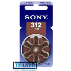 Pin máy trợ thính Sony PR41 312