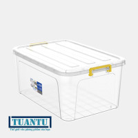 Thùng nhựa chữ nhật 90L Duy Tân No.1244 Thùng nhựa chữ nhật 90L Duy Tân No.1244