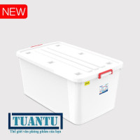 Thùng nhựa vuông 220L Duy Tân No.853