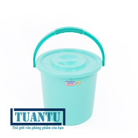 Xô nhựa 12L Duy Tân H064 có nắp