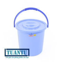 Xô nhựa 14L Duy Tân H065 có nắp