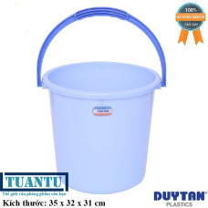 Xô nhựa 16L Duy Tân H.155 không nắp