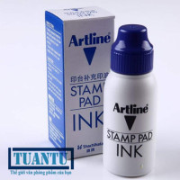 Mực đóng dấu cao cấp Artline ESA 2N xanh dương