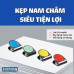 Kẹp từ tính Plus nhỏ màu vàng
