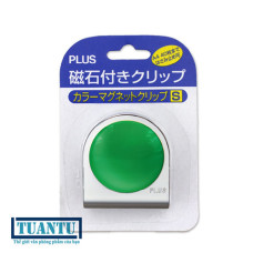Kẹp từ tính Plus nhỏ màu xanh lá