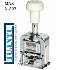 Máy đóng 8 số tự động Max N-807
