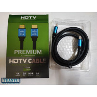 Cáp HDMI 1,5M Highspeed HDTV 4K Dây Tròn