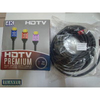 Cáp HDMI 10M Highspeed HDTV 4K Dây Tròn