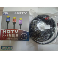 Cáp HDMI 10M Highspeed HDTV 4K Dây Tròn