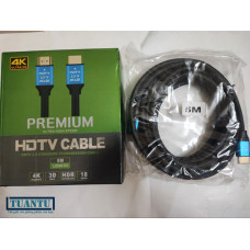 Cáp HDMI 5M Highspeed HDTV 4K Dây Tròn