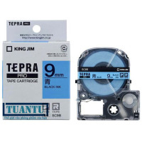 Băng mực máy in nhãn Tepra Pro 9mm SC9B xanh dương