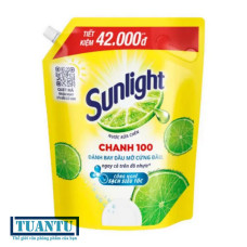 Nước rửa chén Sunlight hương chanh túi 3,1kg (2.9 lít) Nước rửa chén Sunlight hương chanh túi 3,1kg (2.9 lít)