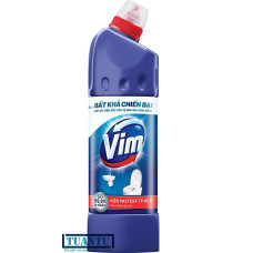 Nước tẩy rửa bồn cầu và nhà tắm Vim 900ml xanh biển