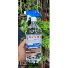 Cồn 70 độ 1000ml có vòi xịt